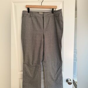 St. John's Bay Black and White Plaid Pants